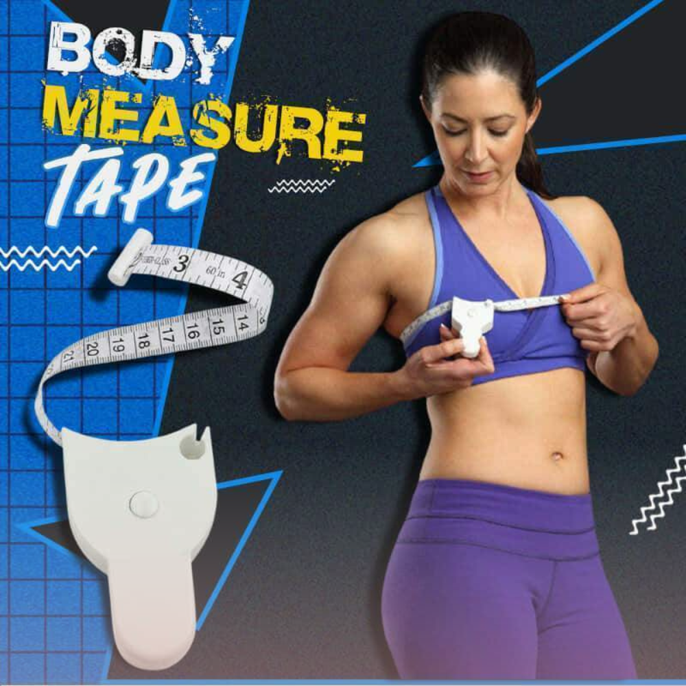 Automatic Retractable Body Measure Tape - Effortless Accuracy for Fitness, Tailoring & More