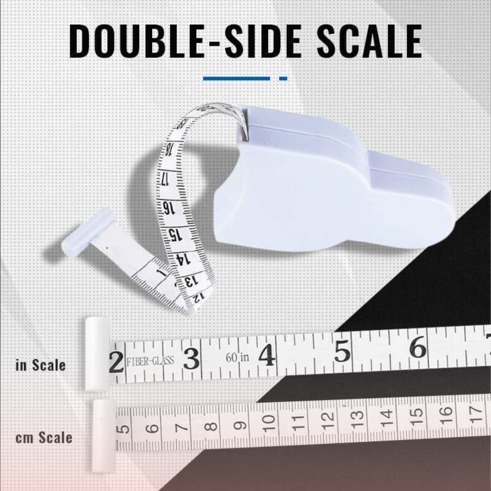 Automatic Retractable Body Measure Tape - Effortless Accuracy for Fitness, Tailoring & More