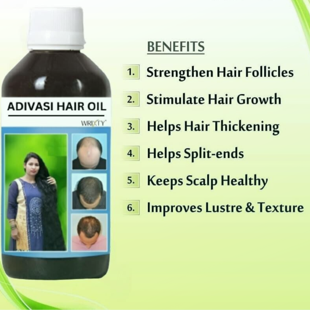 Adivasi Jeeva Sanjivani Herbal Hair Oil 125 ML (Pack of 2)