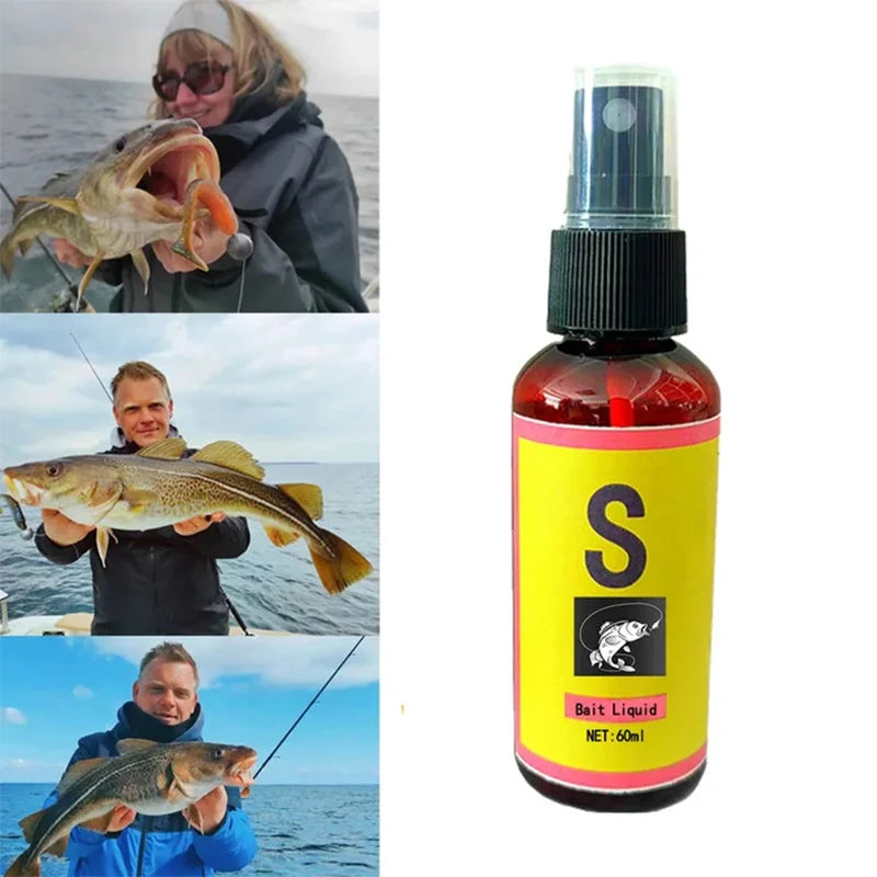 Natural Scent Fish Attractants for Baits - For All Types (Pack Of 2)