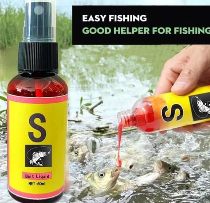 Natural Scent Fish Attractants for Baits - For All Types (Pack Of 2)