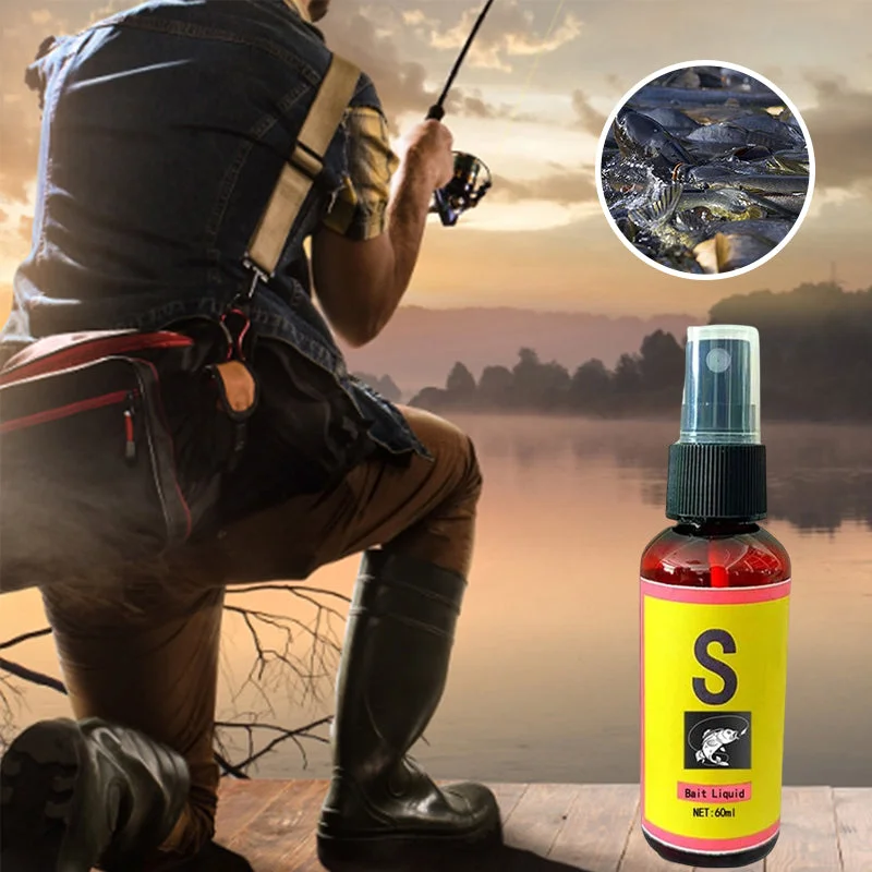 Natural Scent Fish Attractants for Baits - For All Types (Pack Of 2)